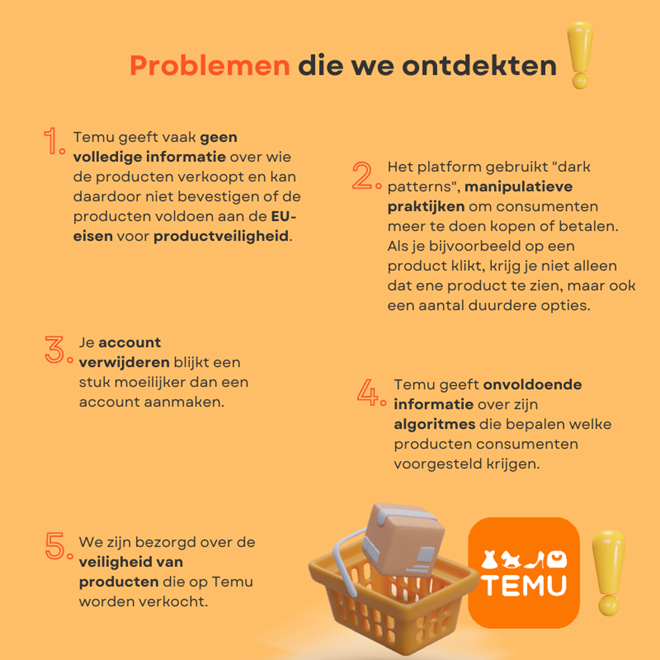 Dit zijn de problemen met Temu